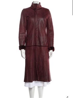 Burberry London Shearling Coat
